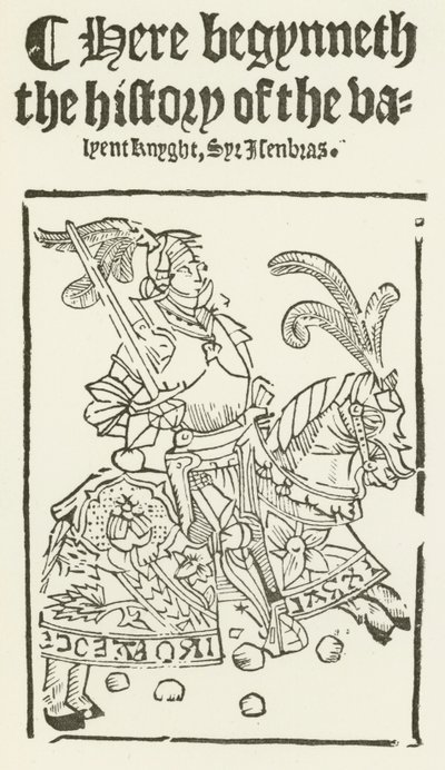 Sir Isumbras (gravür) by (after) English School