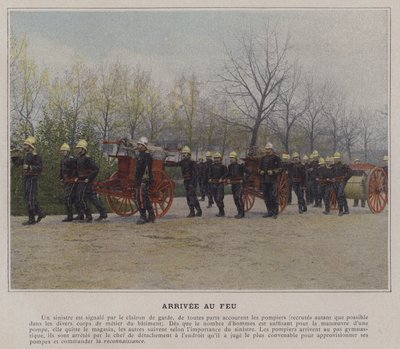 Trafik ışığına varış (renkli fotoğraf) by (after) French Photographer
