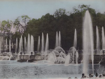 Bassin de Neptune, Neptün Havzası (renkli fotoğraf) by (after) French Photographer