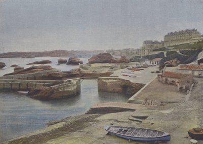 Biarritz, Port-Vieux (renkli fotoğraf) by (after) French Photographer