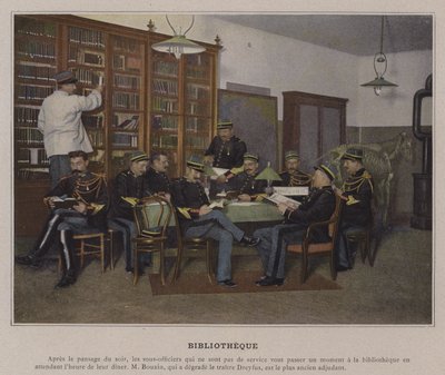 Bibliotheque (renkli fotoğraf) by (after) French Photographer