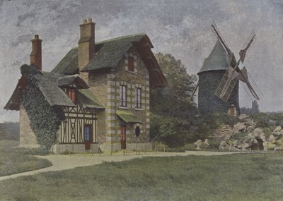 Bois de Boulogne, Moulin (renkli fotoğraf) by (after) French Photographer