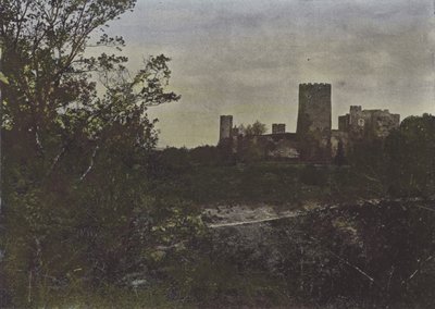 Chateaubrun (renkli fotoğraf) by (after) French Photographer