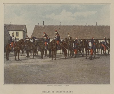 Kantondan Ayrılış (renkli fotoğraf) by (after) French Photographer