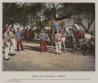 At Binici Okulu (renkli fotoğraf) by (after) French Photographer