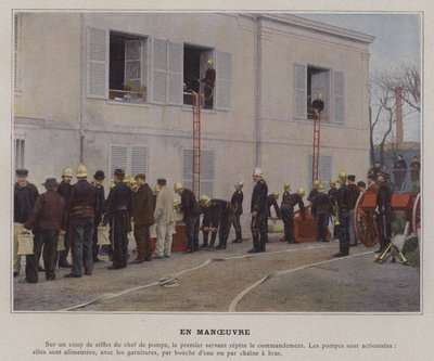 Manevrada (renkli fotoğraf) by (after) French Photographer