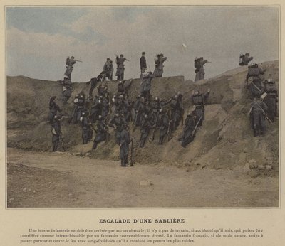 Sabliere Tırmanışı (renkli fotoğraf) by (after) French Photographer