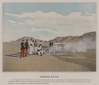 Atış pratiği (renkli fotoğraf) by (after) French Photographer