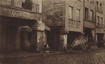 Halles Sütunlarından bir parça (s/b fotoğraf) by (after) French Photographer