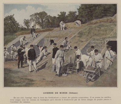 Mayın Savaşı, Savunma (renkli fotoğraf) by (after) French Photographer