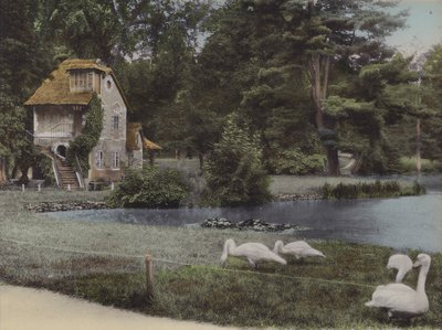 Hameau, Le Moulin, Hamlet, Değirmen (renkli fotoğraf) by (after) French Photographer