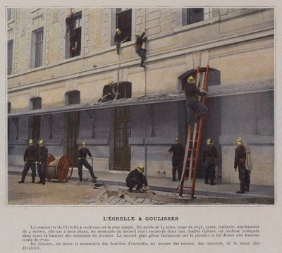 Kaydırmalı Merdiven (renkli fotoğraf) by (after) French Photographer