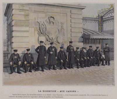La Digestion "aux Canons" (renkli fotoğraf) by (after) French Photographer