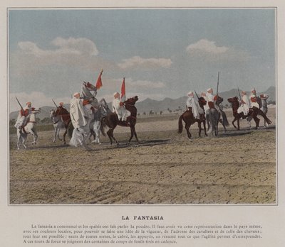 La Fantasia (renkli fotoğraf) by (after) French Photographer