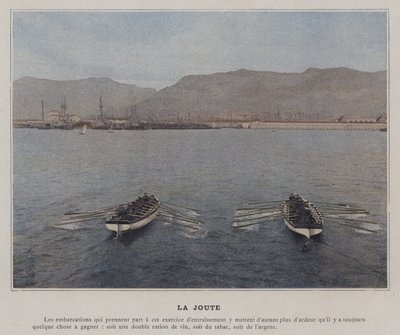 Joust (renkli fotoğraf) by (after) French Photographer