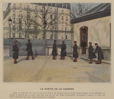 Kışladan Çıkış (renkli fotoğraf) by (after) French Photographer