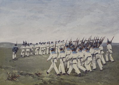 The Landing Company (renkli fotoğraf) by (after) French Photographer