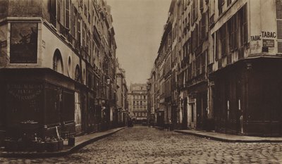 1866 civarında rue des Moulins, avenue de l