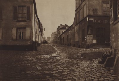 Rue du Cendrier, Saint-Marcel bölgesi (s/b fotoğraf) by (after) French Photographer