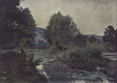 Layon kıyıları (renkli fotoğraf) by (after) French Photographer