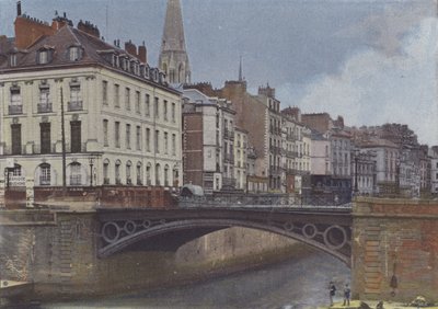 Nantes, Erdre (renkli fotoğraf) by (after) French Photographer