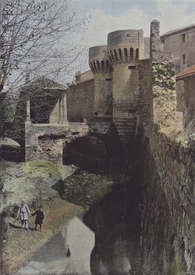 Pernes, Chateau (renkli fotoğraf) by (after) French Photographer