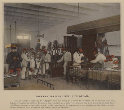 Detay İnceleme Hazırlıkları (renkli fotoğraf) by (after) French Photographer