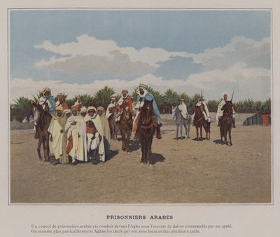Arap mahkumlar (renkli fotoğraf) by (after) French Photographer