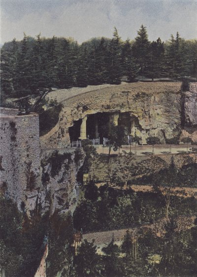 Roc-Amadour, Crypte de Saint-Amadour (renkli fotoğraf) by (after) French Photographer