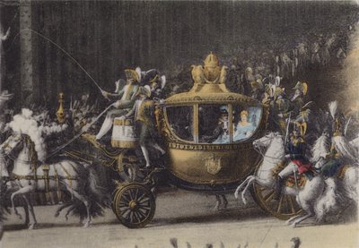 Napolyon Arabası 1, 2 Nisan 1810, Napolyon Arabası 1, 2 Nisan 1810 (renkli fotoğraf) by (after) French Photographer