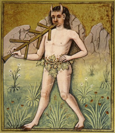 Pan - 15. yüzyıl aydınlatması by (after) French School