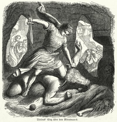 Theseus Minotaur