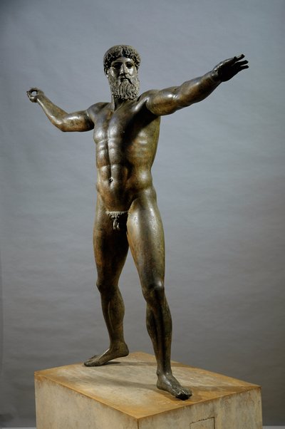 Yunan Sanatı: “” Poseidon”” (veya Zeus) - Heykeltıraş Kalamis