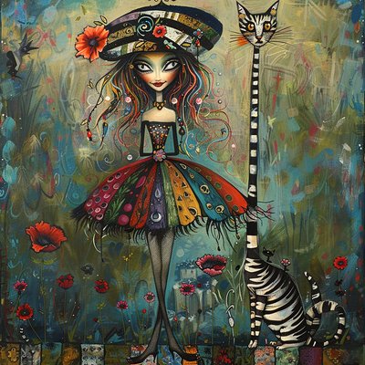 Zürafa Kedi by Blissful
