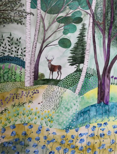  by Marys Watercolors