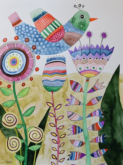  by Marys Watercolors
