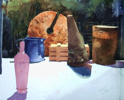 Sessizlik 56x65 by Simon Fletcher