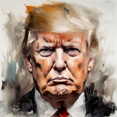 Satılık Donald trump portre tablo, Çerçeveli duvar Dekoru by F. Abderrahim