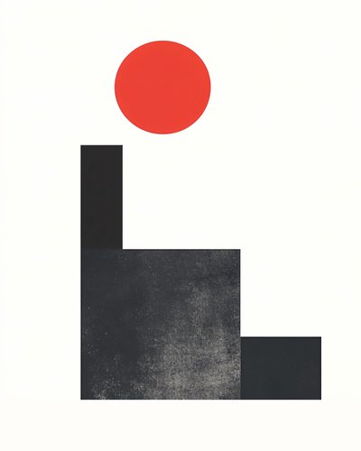 minimalist grafik tasarım posteri İsviçreli tasarımcı, klasik duvar dekoru by F. Abderrahim