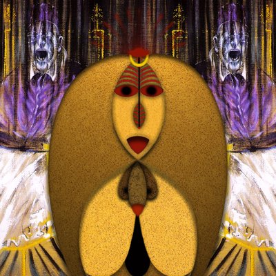 Anima Dannata (III) - Hommage Francis Bacon by Alexander Eibach
