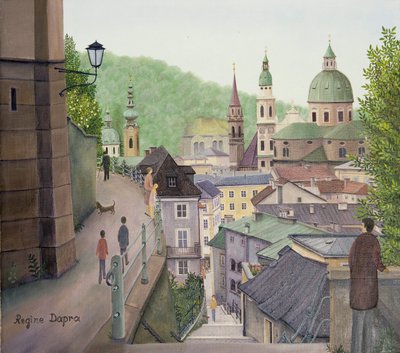 Nonnbergstiege by Regine Dapra