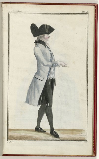 Kabine des Modları veya Yeni Modlar, 1 Eylül 1786, pl. II by A.B. Duhamel