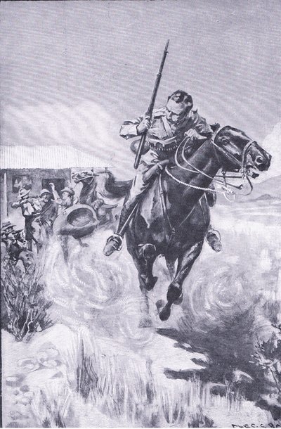 Bir izcinin kaçışı, Harmsworth Bros Limited tarafından yayınlanan After Pretoria: The Guerilla War