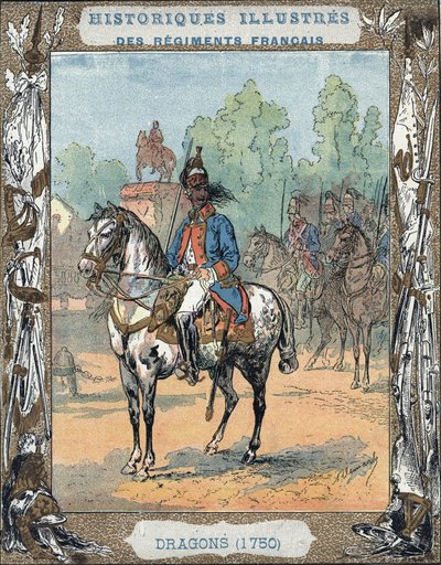 Fransız İmparatorluk Ordusunun Ejderhaları by A. Demarle