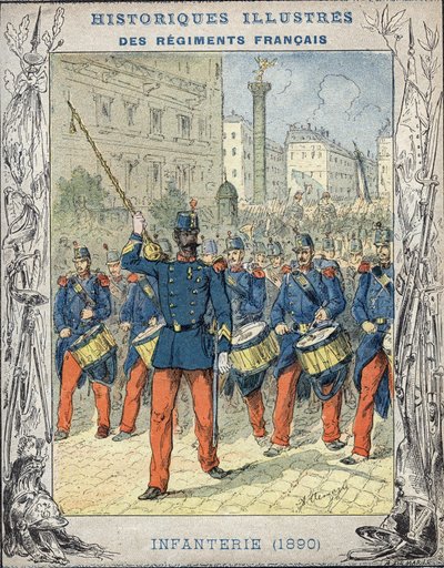 Fransız piyade by A. Demarle