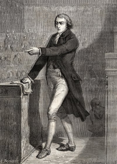 Jean-Baptiste Louvet de Couvrai, Louis Blanc tarafından 