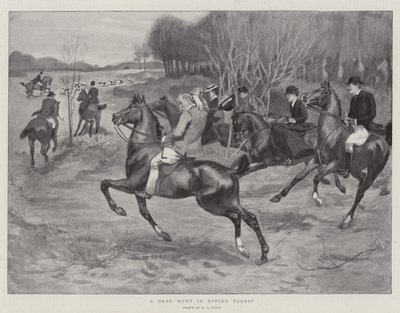 Epping Ormanında Sürükle Avı by A. G. Small