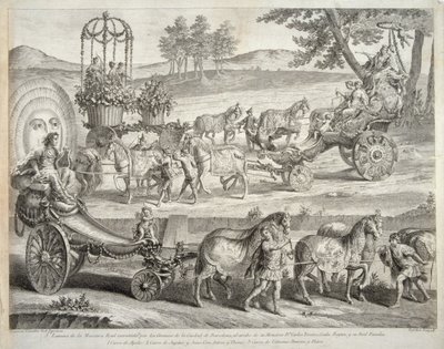 Apollon Arabası, 1764 by A. J. De Fehrt
