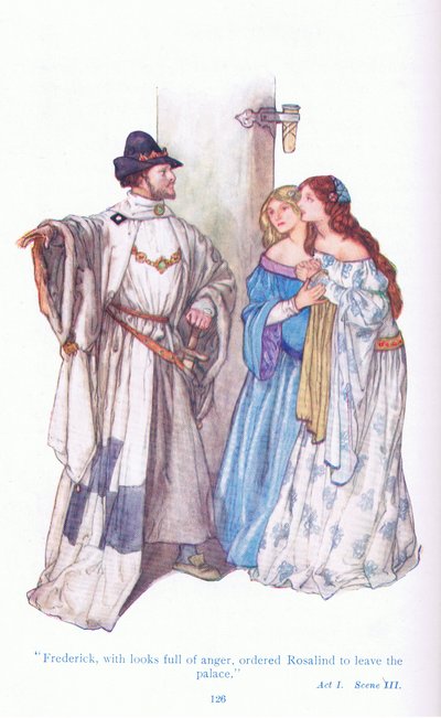 Frederick, öfkeli bir ifadeyle, Shakespeare pub