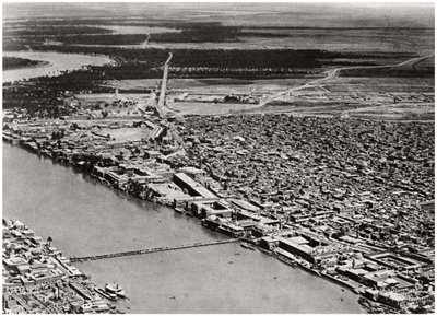 Uçaktan Bağdat, Irak, 1925 by A. Kerim